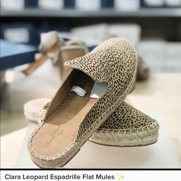 espadrille flat mules